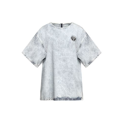 Джинсовая рубашка MM6 MAISON MARGIELA 42833831LR