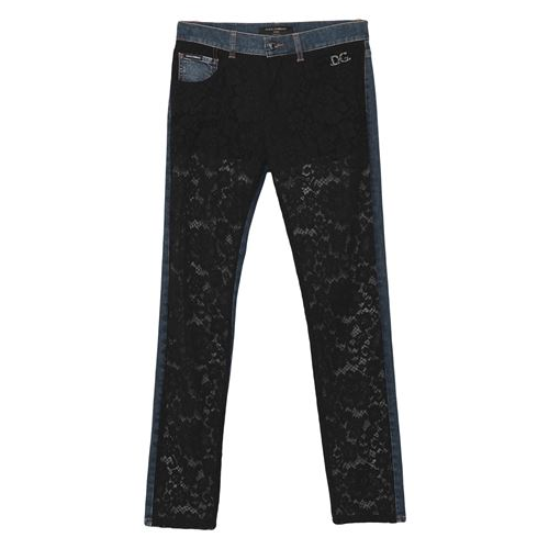 Джинсовые брюки DOLCE & GABBANA 42846542OW