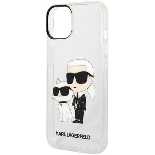 Чехол Karl Lagerfeld для iPhone 15 PC/TPU NFT Choupette Hard прозрачный