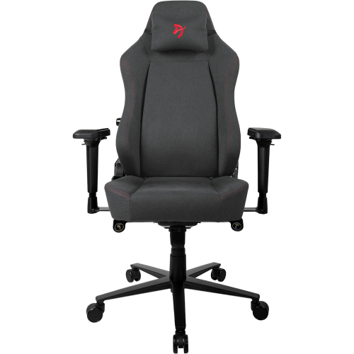 Компьютерное кресло Arozzi Primo Woven Fabric - Black - Red logo
