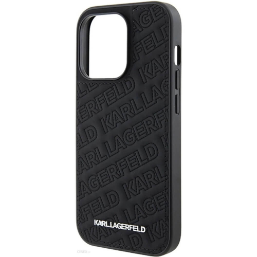 Чехол Karl Lagerfeld для iPhone 15 Pro Max Quilted Pattern Hard Case чёрный