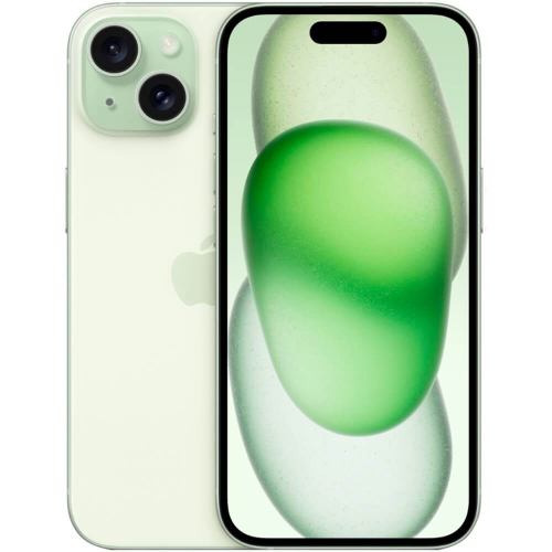 Смартфон Apple iPhone 15 128 Гб Dual SIM зелёный