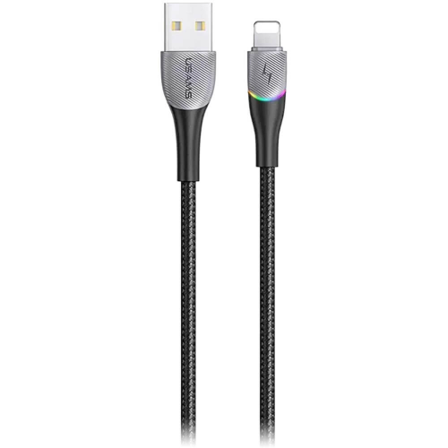 Кабель Usams US-SJ541 USB - Lightning 1.2 м, чёрный (SJ541USB01)