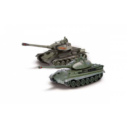 Crossbot Танковый бой Т-34 и Germany King Tiger на радиоуправлении