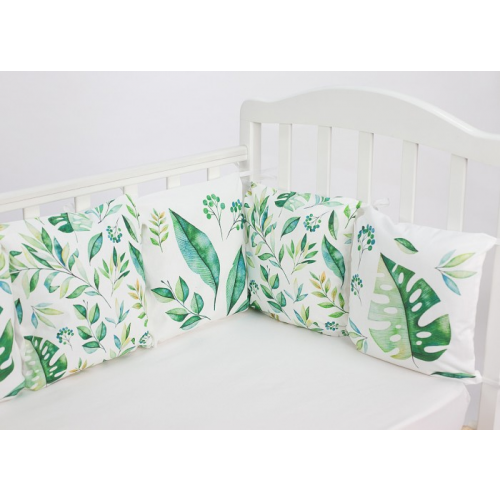 Бортик в кроватку Forest kids Leaf Fantasy (12 подушек)