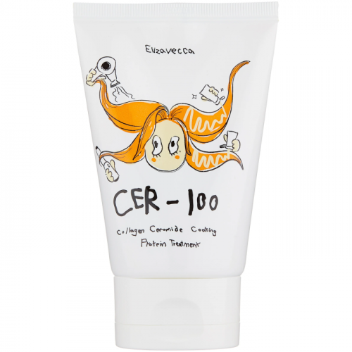 Elizavecca Маска для волос с коллагеном CER-100 Collagen Ceramide Coating Protein Treatment 100 мл