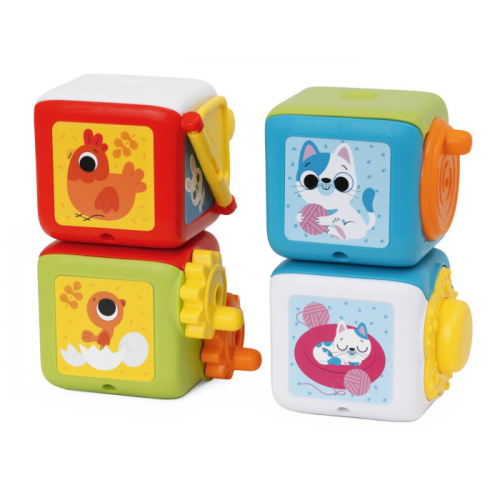 Развивающая игрушка Chicco Кубики Монтессори