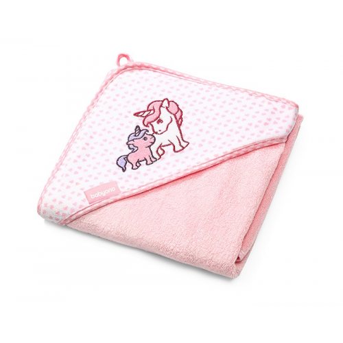 BabyOno Полотенце бамбуковое с капюшоном 76х76 см