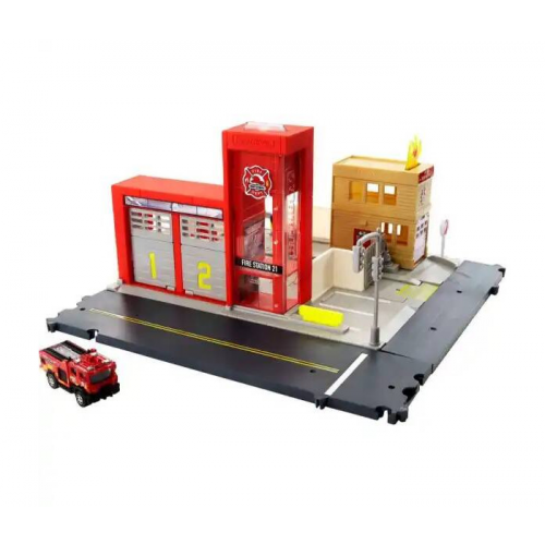 Mattel Набор игровой Matchbox Action Drivers Fire Station Rescue Playset