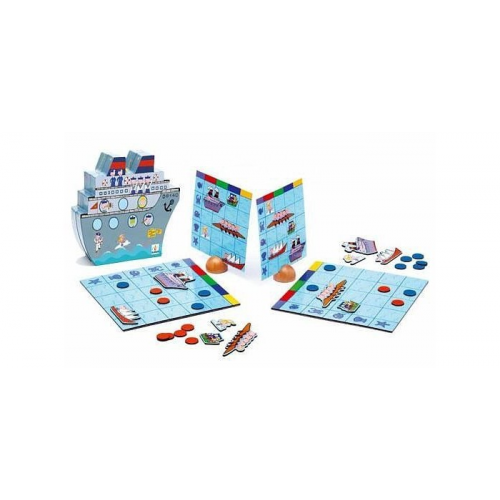 Djeco Настольная игра малая Морской бой