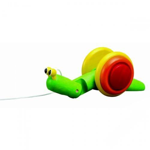 Каталка-игрушка Plan Toys Каталка Улитка