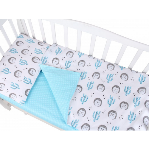 Постельное белье AmaroBaby Ежики бязь (3 предмета)