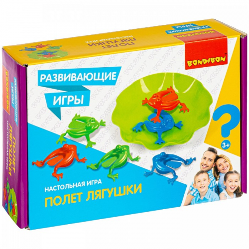 Bondibon Настольная развивающая игра Полёт лягушки