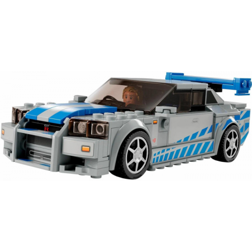 Конструктор Lego Speed Champions Автомобиль Skyline GT-R (R34) (319 деталей)