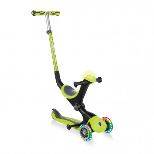 Трехколесный самокат Globber Go Up Deluxe Play Lights