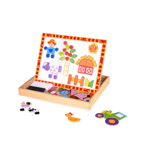 Tooky Toy Магнитная игра Ферма TKF014