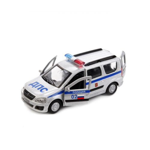 Технопарк Машина металлическая Lada Largus Полиция 12 см