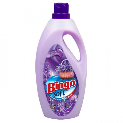 Bingo Кондиционер для белья Lavander Soft с ароматом лаванды 3 л