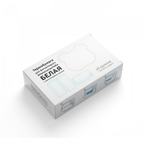 Lumicube Термобумага с самоклеющейся основой для фотоаппарата Lumicam DK03
