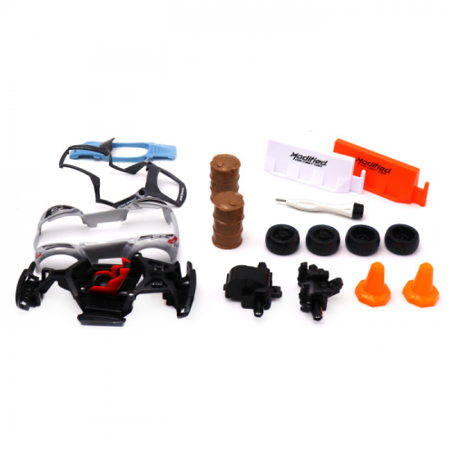 Funky Toys Машинка конструктор DIY металлическая с аксессуарами 13 см YS0281479