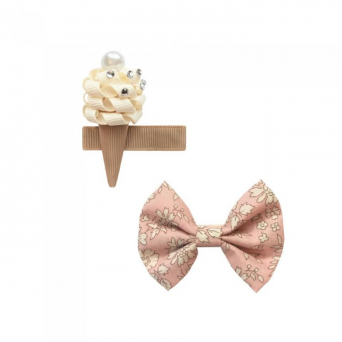 Milledeux Набор заколок Мороженое и бантик Liberty Candy CDY13