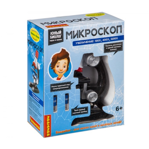 Bondibon Французские опыты Науки с Буки Микроскоп