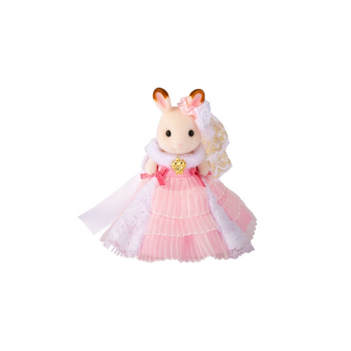 Sylvanian Families Шоколадная крольчонок в роскошном платье