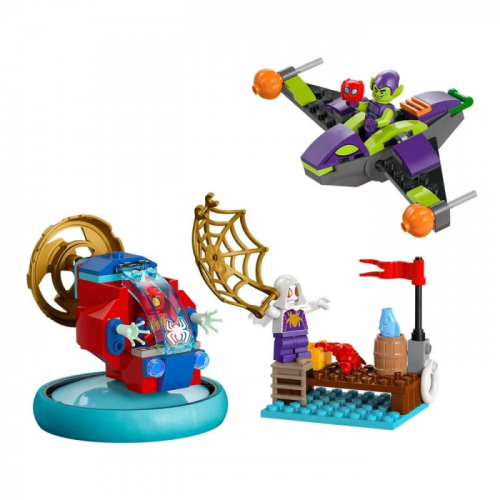 Конструктор Lego 10793 Конструктор детский LEGO Marvel Человек-Паук против Зелёного Гоблина, 84 детали