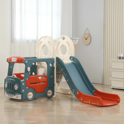 UNIX Kids Игровой комплекс с горкой UNIX Kids Bus (171 cm) Red