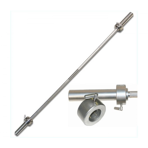 MB Barbell Гриф c замком стопорным 1250 мм