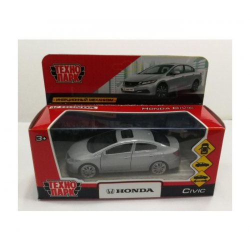 Технопарк Машина металлическая Honda Civic 12 см