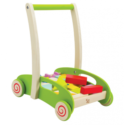 Ходунки Hape Каталка-конструктор 3 в 1 Е0371