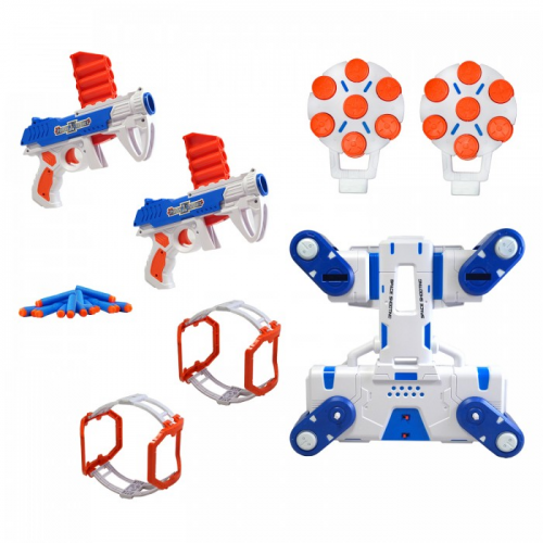 HK Industries Игровой набор Пистолет и станция с двумя парящими мишенями и музыкой B3229N