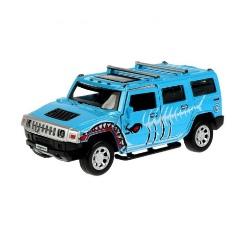 Технопарк Машина металлическая Hummer H2 Хищники 12 см