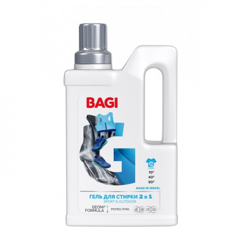 Bagi Концентрированный гель для стирки 2 в 1 Sport&Outdoor 950 мл