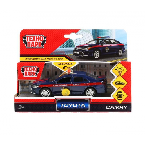 Технопарк Инерционная машина Toyota Camry Следственный комитет со светом и звуком