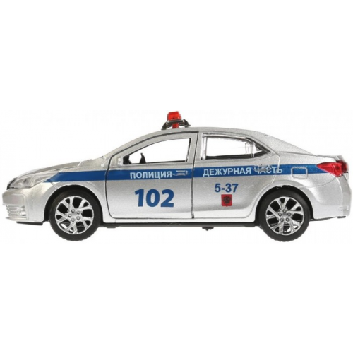 Технопарк Машина металлическая Toyota Corolla Полиция 12 см