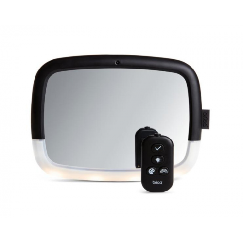 Munchkin Brica Зеркало контроля за ребёнком в автомобиле Night Light Baby In Sight Pivot Mirror