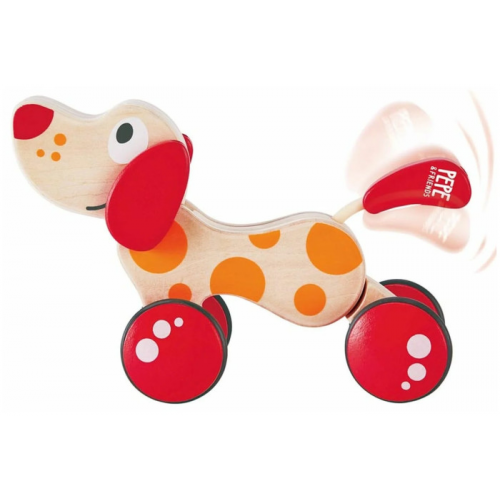 Каталка-игрушка Hape Щенок Е0347