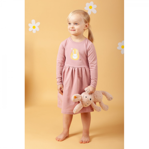 Forest kids Платье из футера Bunnies