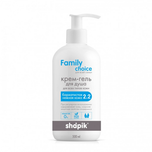 Shapik Крем-гель для душа Family choices 500 мл