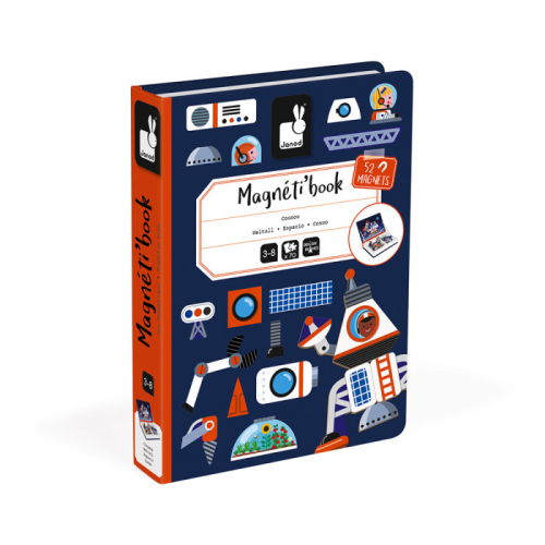 Janod Книга-игра Космос магнитная