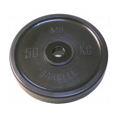 MB Barbell Диск олимпийский d 51 мм 50 кг