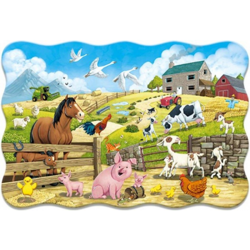 Castorland Пазлы Maxi Животные на ферме (20 элементов)