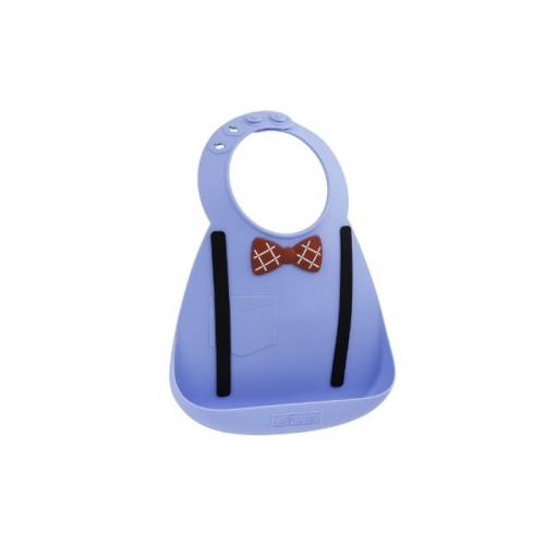 Нагрудник Make my day Baby Bib Scholar Blue