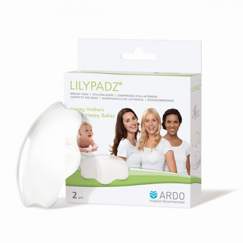 Ardo Накладки на грудь не пропускающие влагу Lily Pads 2 шт