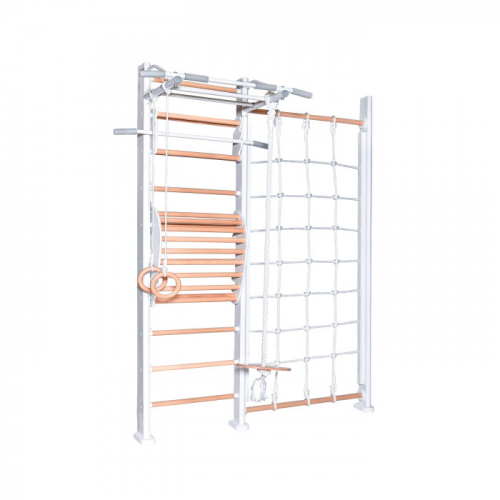 Perfetto Sport Детский спортивный комплекс Scala in legno con rete 1