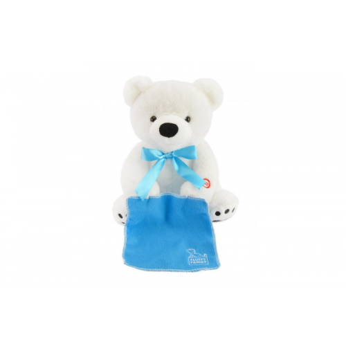 Интерактивная игрушка Fluffy Family Мишка интерактивный Ку-ку 27 см