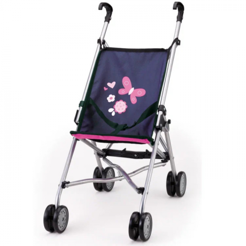 Коляска для куклы Bayer Dolls Buggy с бабочками