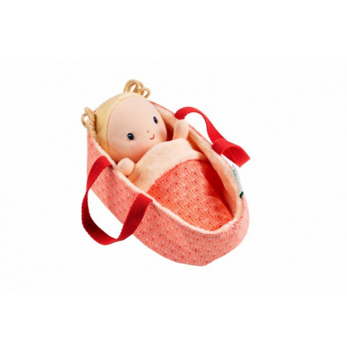 Мягкая игрушка Lilliputiens Кукла мягкая Анаис в переноске